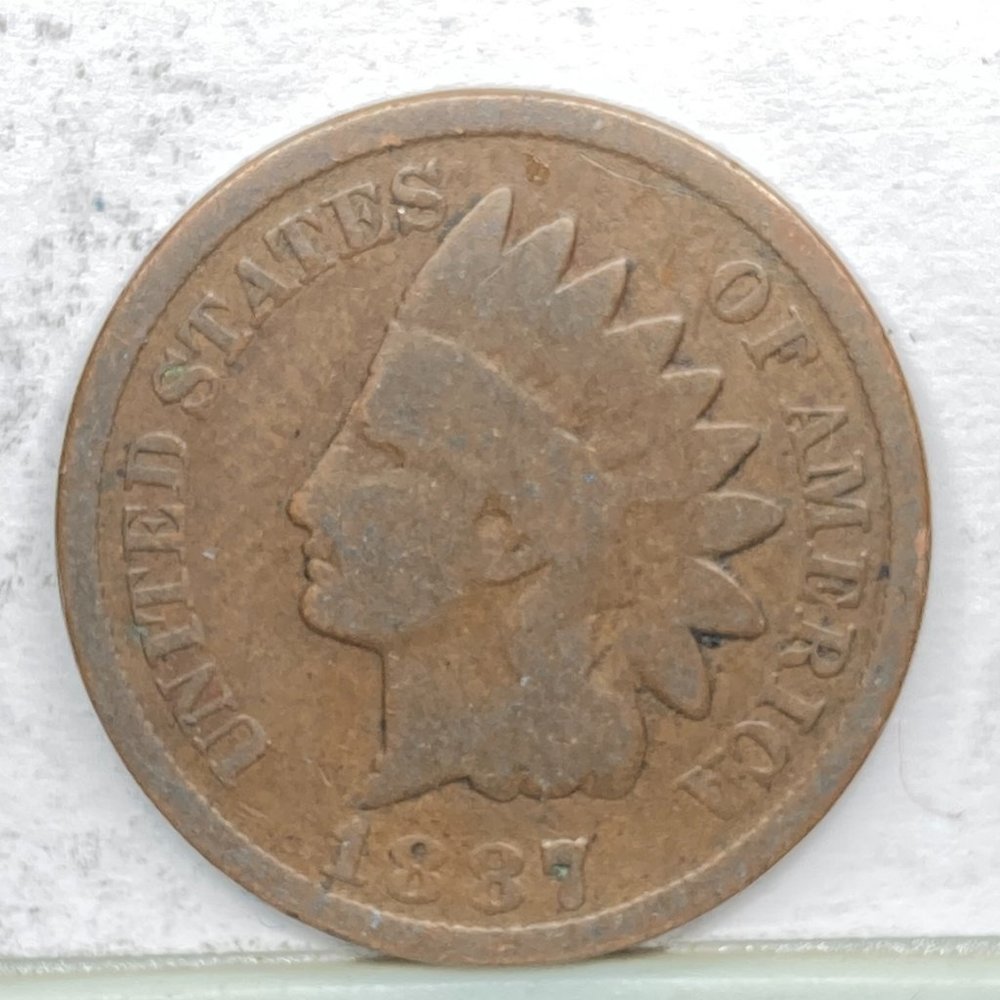1887 Indian Head Penny No Mint!!
